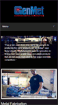 Mobile Screenshot of genmet.com